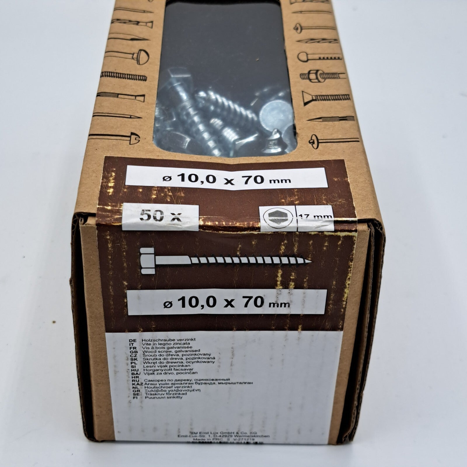 Holzschrauben verzinkt, Hochwertig, Handwerk